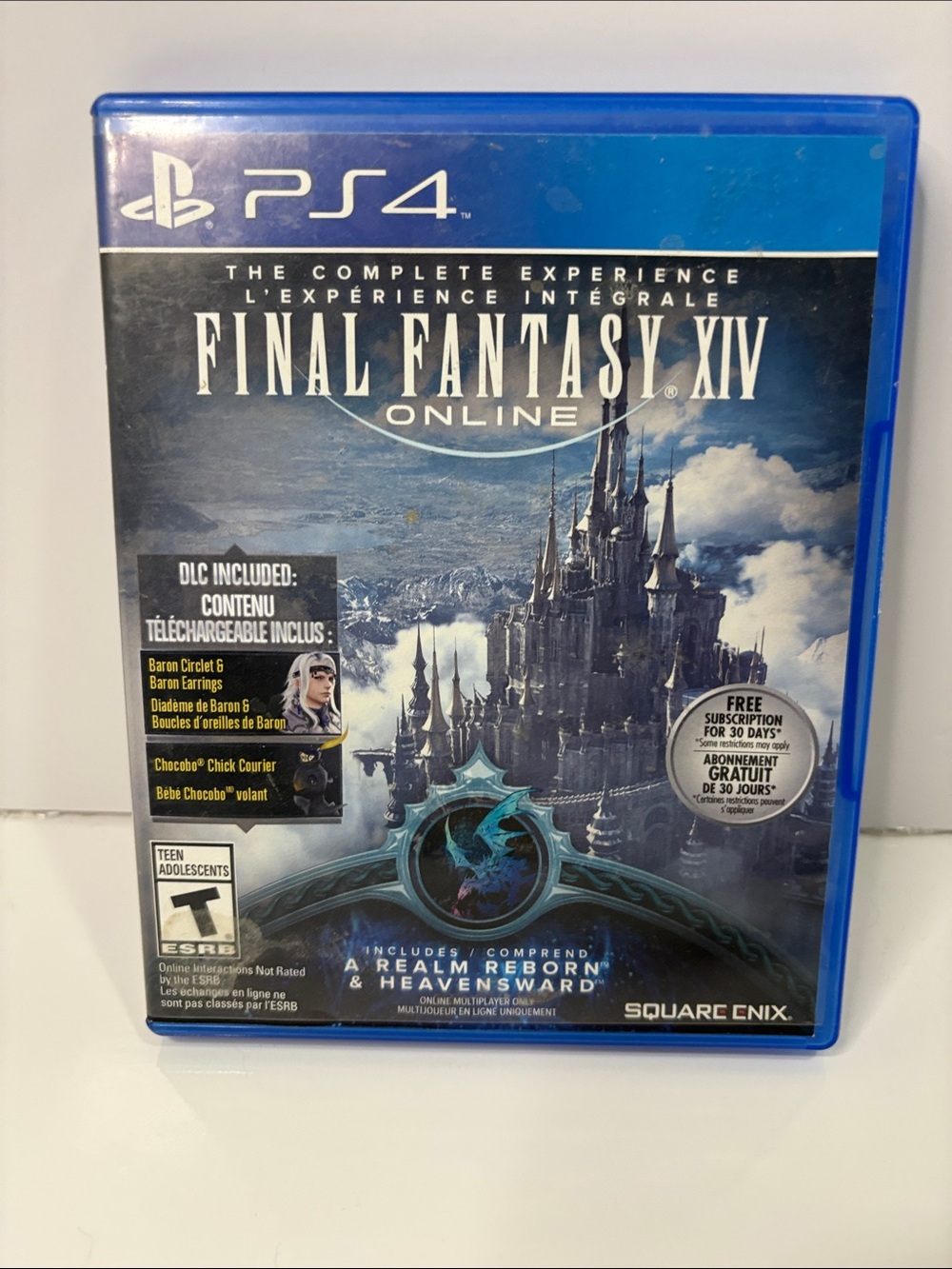 Sony PS4 Final Fantasy XIV Online - Blue Case